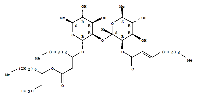 Structure of 61601-55-6
