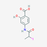 Structure of 7597-55-9