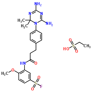 Structure of 21412-55-5